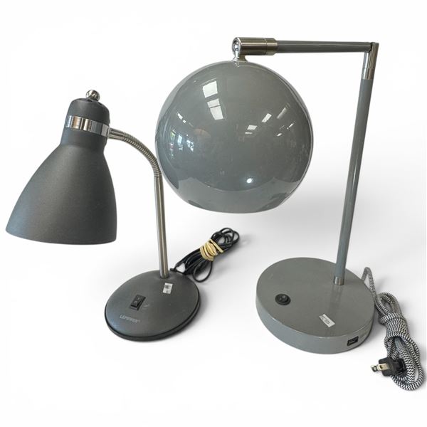 Pair of Modern Desk Lamps