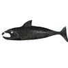 Image 2 : Hammered Metal "Salmon" Wall Art - 10" x 32" long