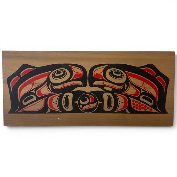 Painted Cedar Salmon Box - 2" x 8" x 19"