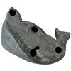 Image 3 : Inuit Style Walrus Sculpture with Metal Tusks - 6" x 9" x 5" tall