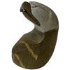 Image 2 : Signed Clifton Henry Soapstone Eagle Sculpture - Famed Six Nations Carver - 3.5" x 5" x 7" tall