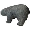 Image 3 : Edmund Wolf Cast Faux Soapstone Bear Sculpture - Signed WE - 6" x 9" x 5.5" tall