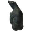 Image 3 : 1972 Aardvark Canada  "Bear with Salmon" Sculpture - Signed - 3" x 4" x 6" tall
