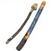Image 1 : Australian Folk Art Cane and Hand Painted Didgeridoo