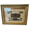 Image 2 : 4 Vintage Egyptian Papyrus Paintings - 2 are framed - Average size is 9" x 13"