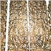 Image 4 : 4 Hand Carved Thai Wood Wall Panels - 2 have damage (