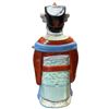 Image 2 : Chinese Porcelain Lu Xing - Deity of Prosperity and Status - 6" x 8" x 18" tall