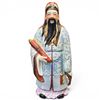 Image 1 : Chinese Porcelain Fu Xing - Deity of Good Fortune & Happiness - 6" x 8" x 18" tall