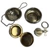 Image 2 : Silver Plated Tea Bag Strainer, 2 Magnifying Glasses and Small Pill Pot