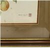 Image 2 : Lovely Framed Print of Birds - Mitsugi Kikuchi -1983 - Double matted in a 17" x 21" frame