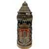 Image 3 : Carl Knoblauch Heidelberg Short Beer Stein & Hamburg Beer Stein