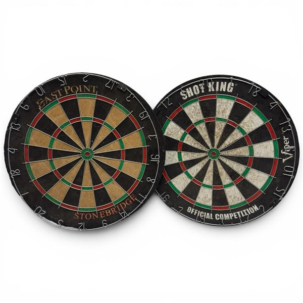 Two Dart Boards: Viper Shot King & Eastpoint Stone Bridge