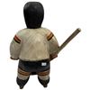 Image 2 : Folk Art Style Carved Vancouver Canucks Goalie 17" Tall