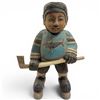 Image 1 : Folk Art Style Carved San Jose Sharks 17" Tall #1