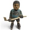 Image 1 : Folk Art Style Carved San Jose Sharks 17" Tall #2