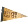 Image 3 : Boston Red Sox Banners/Flags and Wooden Pennant Plus Tom Brady Framed Stats