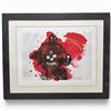 Image 1 : "No One Wants a Happy Ending": Modern Counter Culture Print on Paper by Artist Alex Cherry 21x25.5"