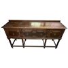 Image 2 : Gibbard Made Solid Walnut Tudor-Style Sideboard on Castors and Key Included