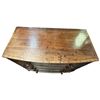 Image 2 : Vintage Solid Wood Bow-Front Chest of Drawers