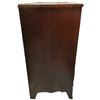 Image 4 : Vintage Solid Wood Bow-Front Chest of Drawers