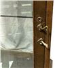 Image 3 : Vintage 4 Sided Glass Display Case with 3 Adjustable Glass Shelves