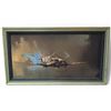 Image 1 : Framed "Spitfire" Print by Barrie A.f. Clark 41x23"