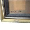 Image 2 : Framed "Spitfire" Print by Barrie A.f. Clark 41x23"