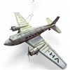Image 1 : Metal 1938 Douglas DC-3 "Kanana" Model Airplane - Historic Ansett / ANA VH-ABR Livery 21" Wingspan