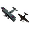 Image 2 : 1916 Gray Bristol F28 Fighter Plane Model & Morane-Saulnier M.S.406, French Fighter Aircraft