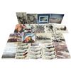 Image 1 : Collection of Avitaion Themed 8x10 Prints Including Harvards Airplane Print Signed
