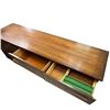 Image 5 : Mid-Century Viscol by Victoriaville Canada Walnut Credenza -  19" deep x 70" long x 31" tall