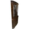 Image 3 : Vintage Mahogany Bow Front Corner with Key by Bevan Funnell Ltd. - 22" deep x 38" wide x 71" tall