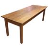Image 3 : Vintage Wood Coffee Table - 18" x 48" x 17" tall