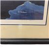 Image 4 : Mark Hobson Ltd. Edition Print "At the Edge of the Ice" #1880/2006 - Double matted in a 43" x 32" fr