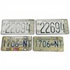 Image 1 : Canada Fisheries License Plates and BC Plates