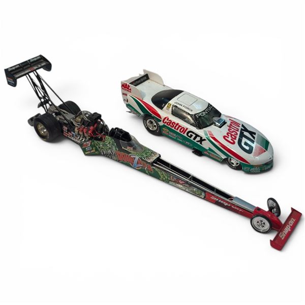 Castrol GTX Top Fuel John Force & Doug Herbert's Dougzilla NHRA Top Fuel Dragster 1:24 Diecast Ccars