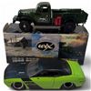Image 1 : 1:24 Diecast: 2006 Dodge Challenger Concept and Wix 1946 Dodge Power Wagon