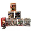 Image 1 : Collection of 7 Funko Pop Vinyl Figures Featuring Marvel, Disney, DC & Anime Icons + 2 Willy Buono