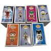 Image 2 : Collection of 7 Funko Pop Vinyl Figures Featuring Marvel, Disney, DC & Anime Icons + 2 Willy Buono