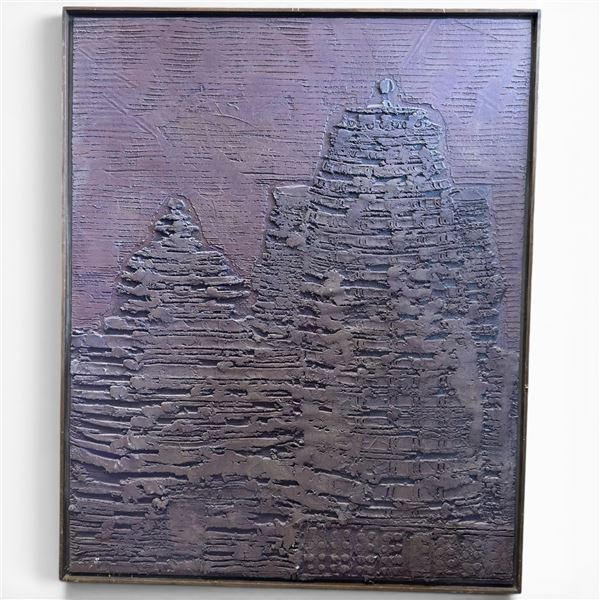 "Forgotten City" Acrylic Filler by Boyd 1985 26x32"