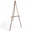 Image 1 : Wooden Field Easel with Tripod Design 62.5" Tall