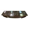 Image 5 : Stunning William Switzer Italian Directoire Style Buffet Cherrywood Veneer Bow Front Marble Top