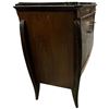 Image 7 : Stunning William Switzer Italian Directoire Style Buffet Cherrywood Veneer Bow Front Marble Top