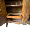 Image 5 : Luxurious Fratelli Marelli Style Bombe Profile Armoire Floral Marquetry & Ormolu Mounts