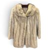Image 1 : Vintage Woodward's Silver Fur Jacket - 31" long. 19" across the back of the shoulders
