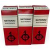 Image 1 : Set of 3 National Electronics 7581A KT66 Vacuum Tubes