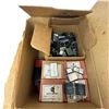 Image 4 : Box Filled with Assorted Vintage Radio Crystals