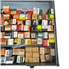 Image 6 : General Electric Metal Carrying Case Filled with Vacuum Tubes 12AX7, 12AT7, 12BA6, 6BE6, 6BN6 & More