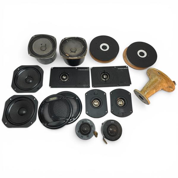 Collection of Assorted Tweeters and Speakers: Energy, Titanium and More