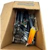 Image 4 : Collection of Various Vintage Vacuum Tubes and Tube Boxes: 6J7, 5U4GB & More